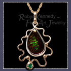 'The Wiz' Ammolite Pendant Image