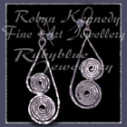 Sterlium Sterling Silver 'Calypso' Earrings Image