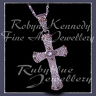 Sterling Silver and Cabochon Garnet 'Taisy' (the mermaid) Pendant Image