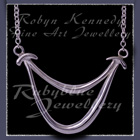 Sterling Silver 'Smile' Necklace Image