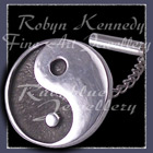 Sterilium Silver, Sterling Silver 'Yin ~ Yang' Oxidized Tie tac Image