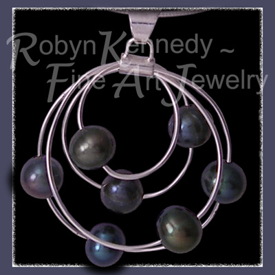 Sterling Silver Spiral 'Circle of Life' Pendant Image