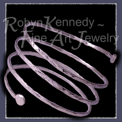 Sterling Silver 'Goddess' Bangle Image